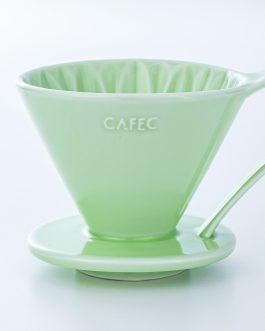 Cafec | Arita ware Dripper Fleur 4 tasses Vert